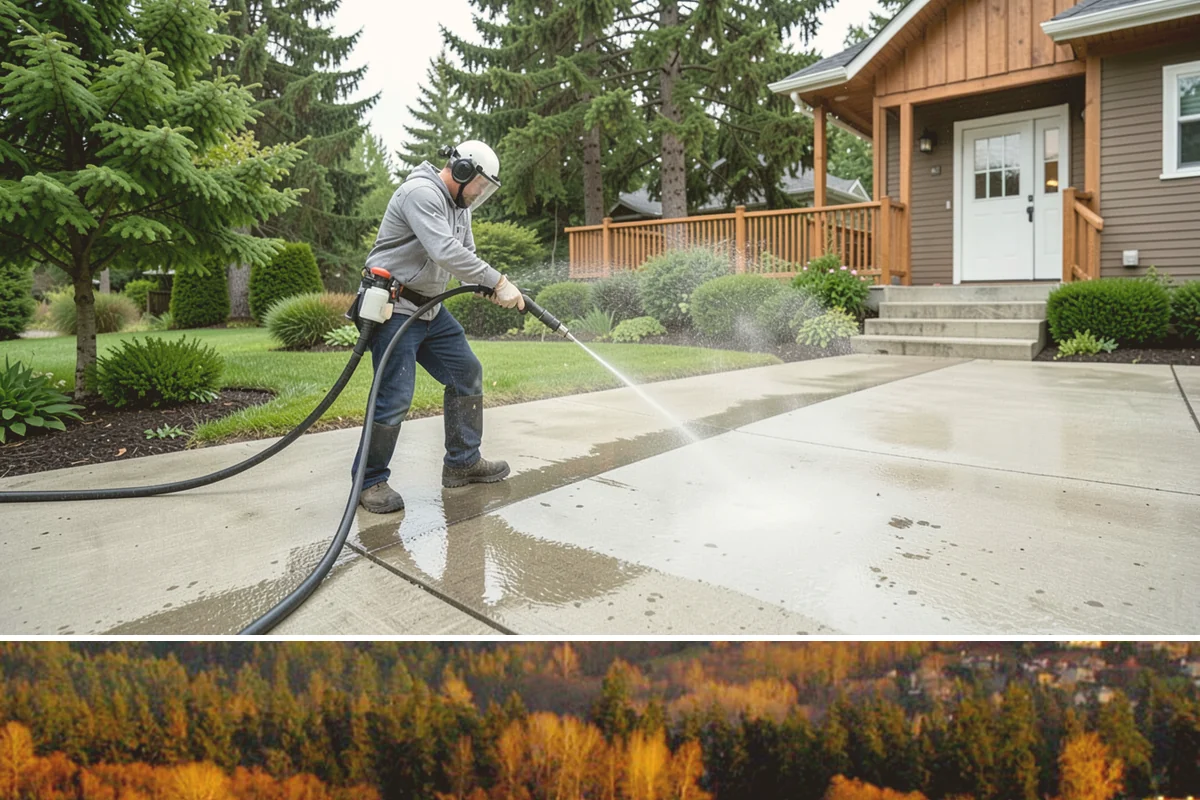 Arbor Cleaning in Kenmore, King County, WA - Clean arbors in spring before climbing plants leaf out, making the slats easier to reach and treat.