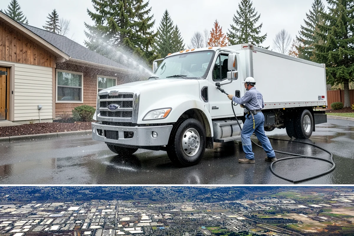 Arbor Cleaning in Kent, King County, WA - Clean arbors in spring before climbing plants leaf out, making the slats easier to reach and treat.