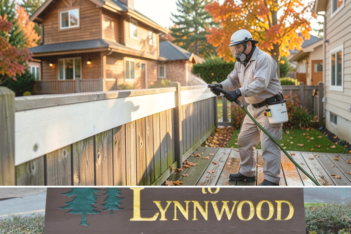 Arbor Cleaning in Lynnwood, Snohomish County, WA - Clean arbors in spring before climbing plants leaf out, making the slats easier to reach and treat.