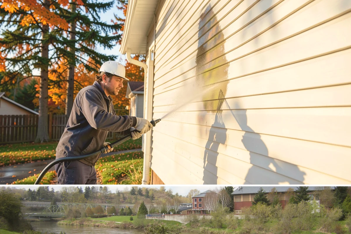Arbor Cleaning in Tukwila, King County, WA - Clean arbors in spring before climbing plants leaf out, making the slats easier to reach and treat.