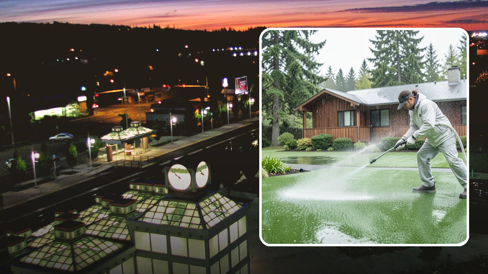 Artificial Turf Cleaning in Auburn, King County, WA - We deep-clean artificial turf to flush out the odor, debris, and algae that synthetic lawns trap in a rainy climate.