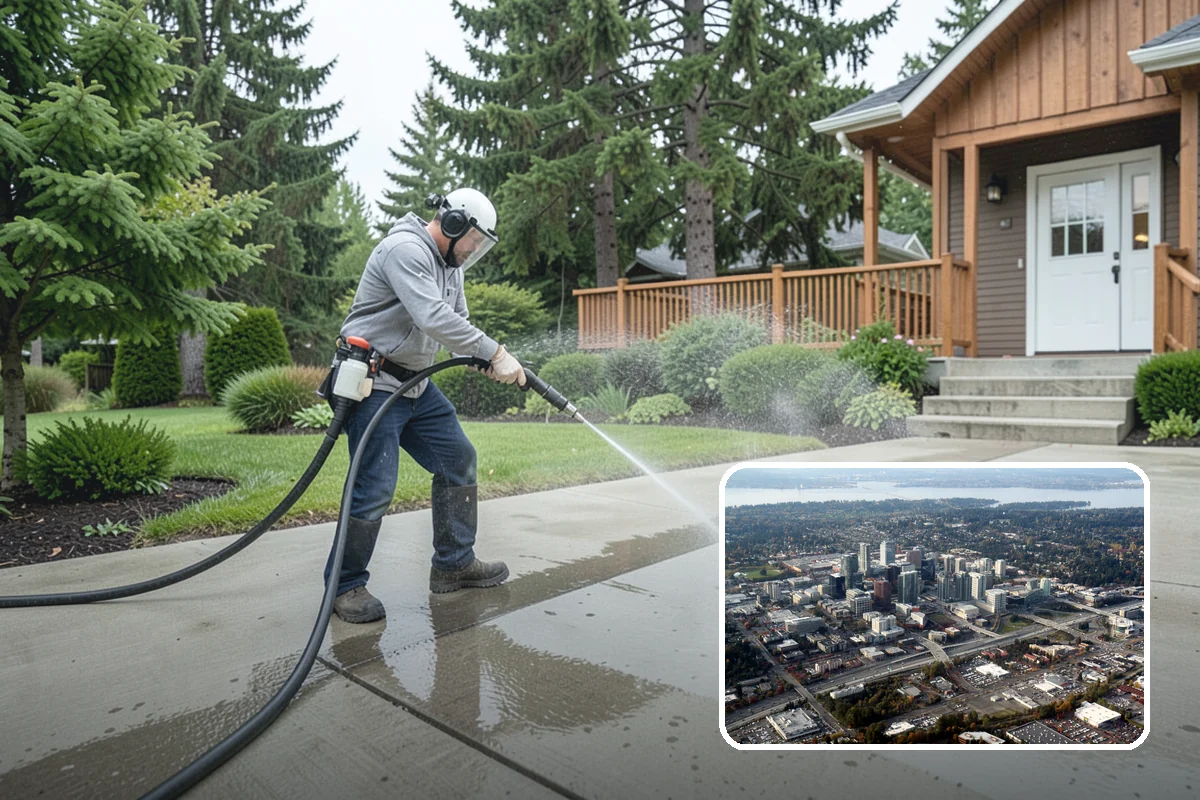 Artificial Turf Cleaning in Bellevue, King County, WA - Neutralizes pet and organic odor down in the infill