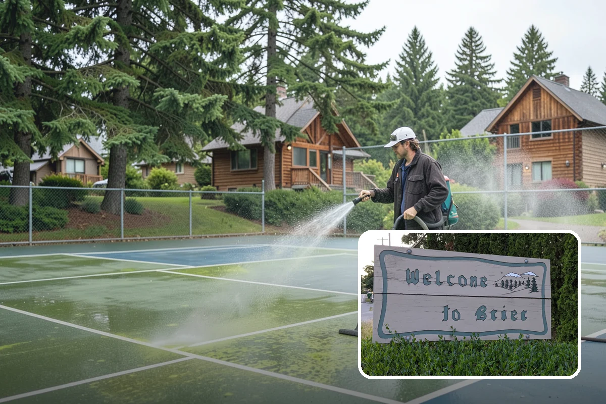Artificial Turf Cleaning in Brier, Snohomish County, WA - Neutralizes pet and organic odor down in the infill