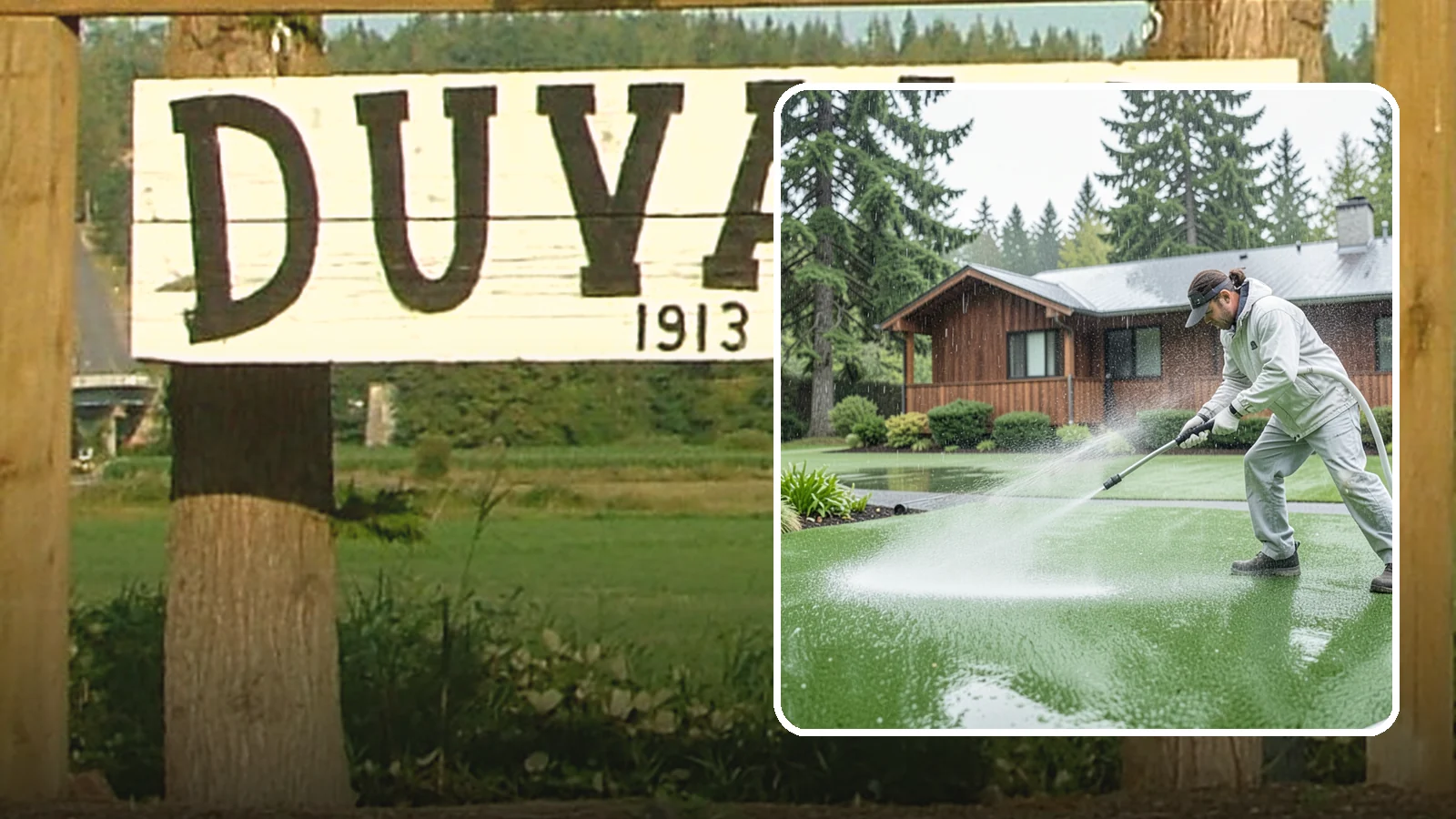 Artificial Turf Cleaning in Duvall, King County, WA - We deep-clean artificial turf to flush out the odor, debris, and algae that synthetic lawns trap in a rainy climate.