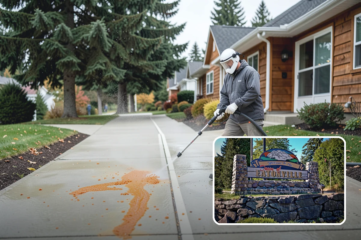 Artificial Turf Cleaning in Eatonville, Pierce County, WA - Neutralizes pet and organic odor down in the infill