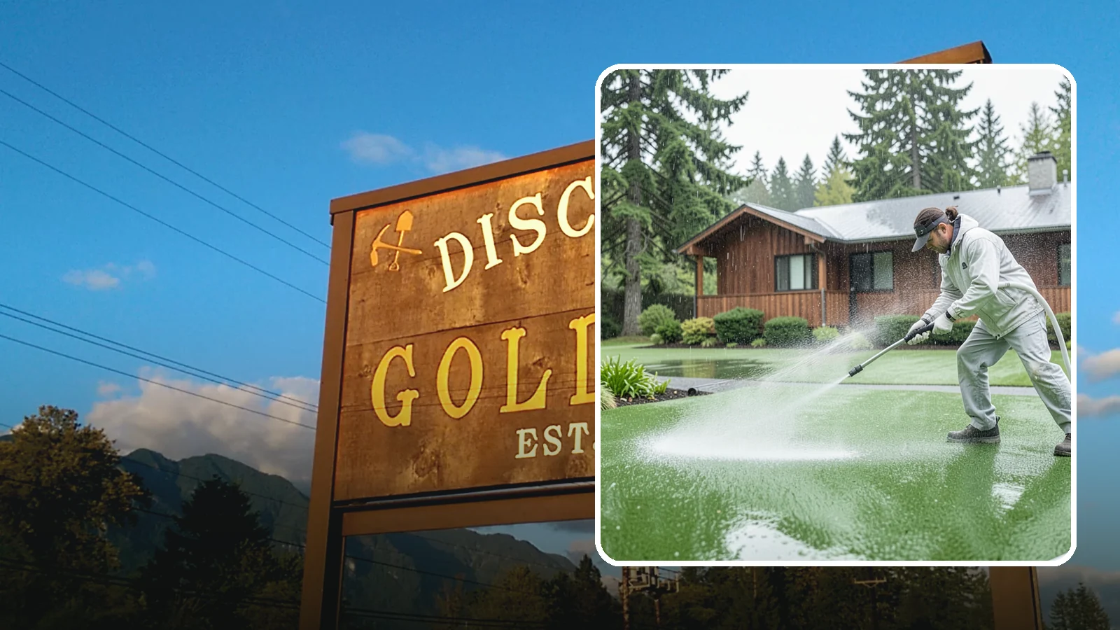 Artificial Turf Cleaning in Gold Bar, Snohomish County, WA - We deep-clean artificial turf to flush out the odor, debris, and algae that synthetic lawns trap in a rainy climate.