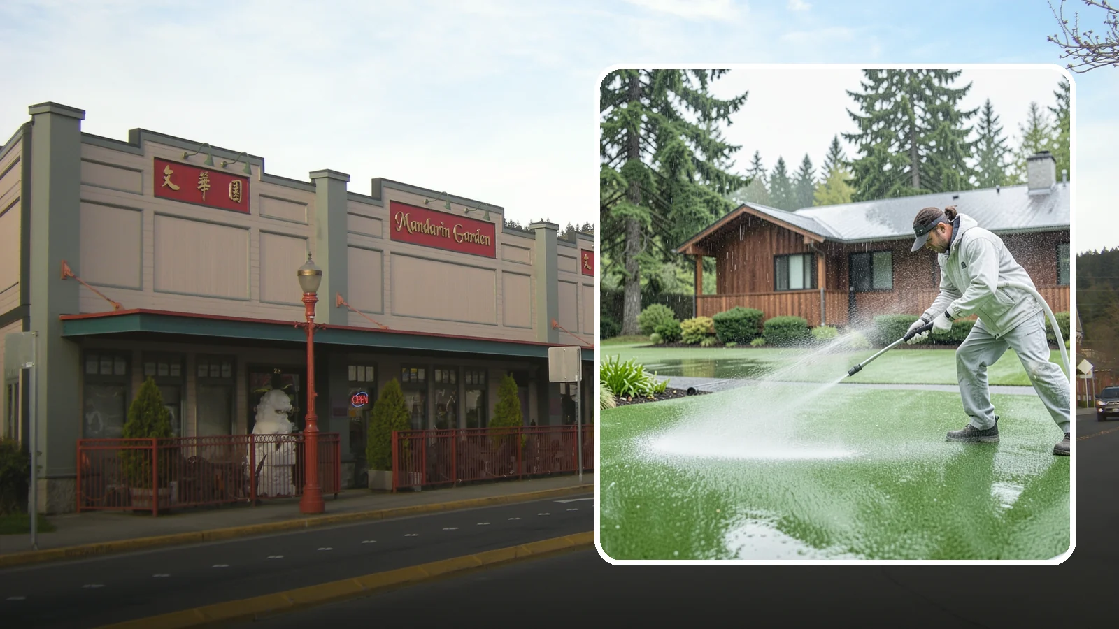 Artificial Turf Cleaning in Issaquah, King County, WA - We deep-clean artificial turf to flush out the odor, debris, and algae that synthetic lawns trap in a rainy climate.