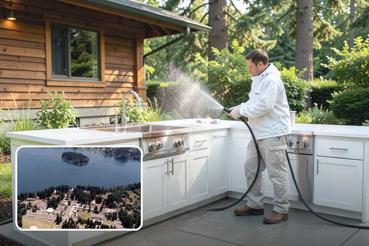 Artificial Turf Cleaning in Lakewood, Pierce County, WA - Neutralizes pet and organic odor down in the infill