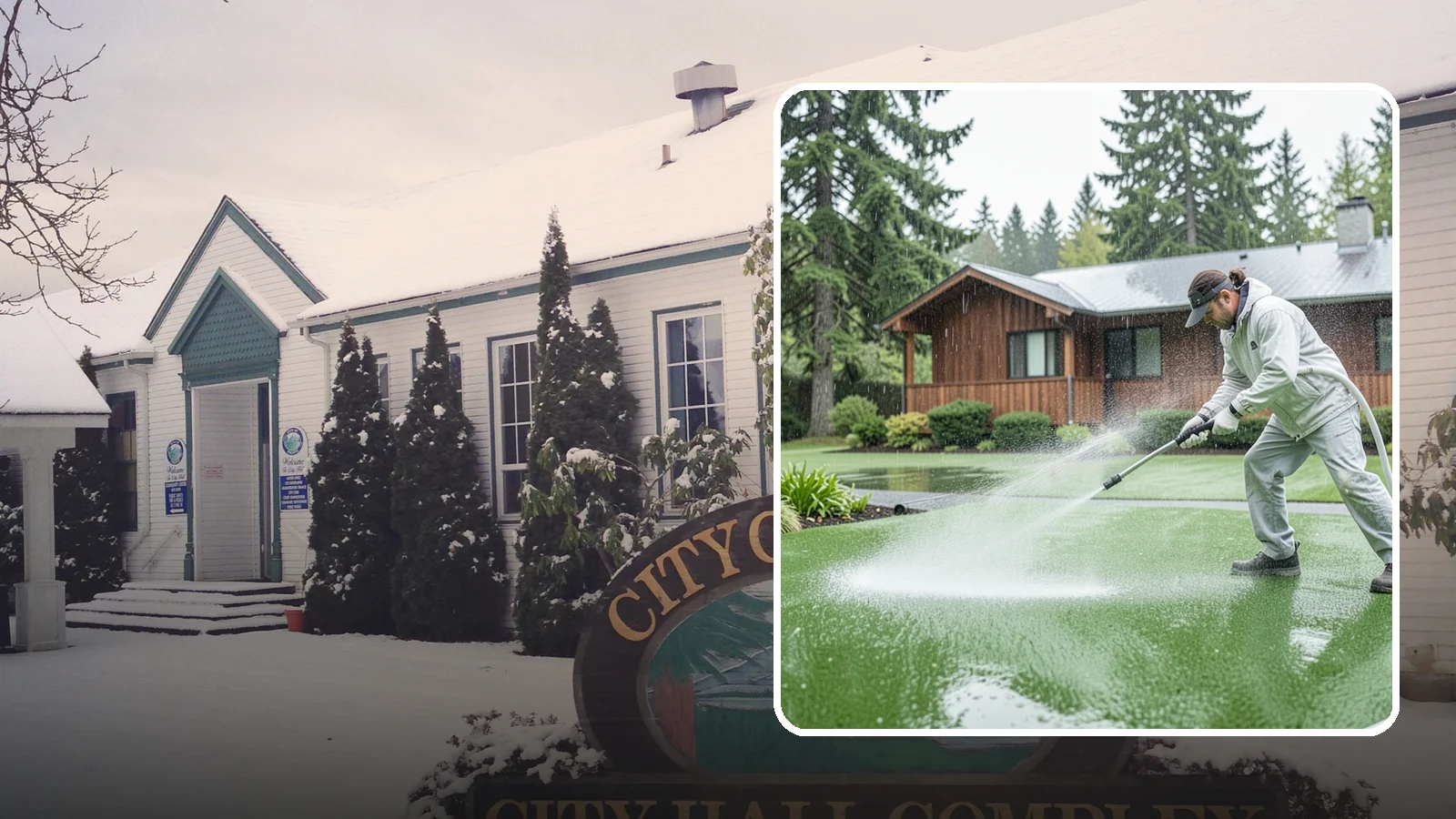 Artificial Turf Cleaning in Pacific, King County, WA - We deep-clean artificial turf to flush out the odor, debris, and algae that synthetic lawns trap in a rainy climate.