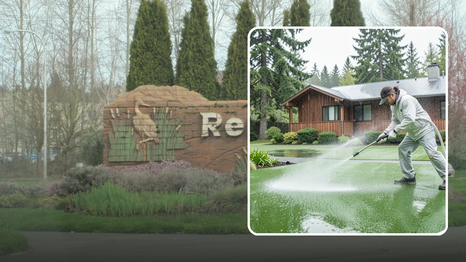 Artificial Turf Cleaning in Renton, King County, WA - We deep-clean artificial turf to flush out the odor, debris, and algae that synthetic lawns trap in a rainy climate.