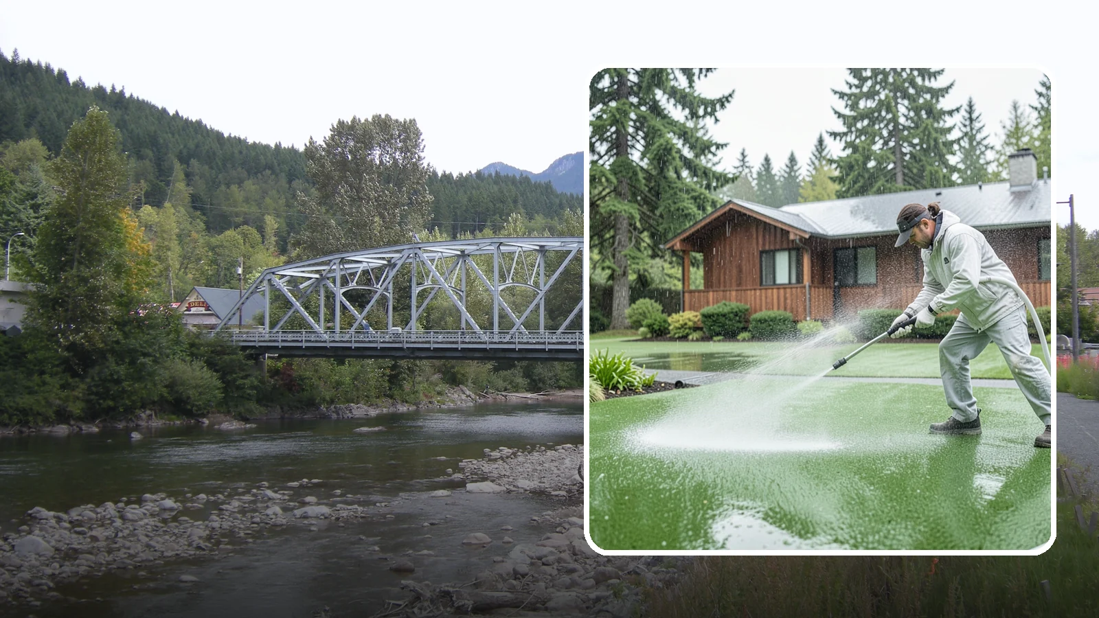 Artificial Turf Cleaning in Skykomish, King County, WA - We deep-clean artificial turf to flush out the odor, debris, and algae that synthetic lawns trap in a rainy climate.