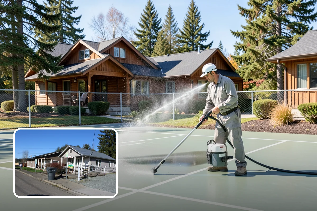 Artificial Turf Cleaning in South Prairie, Pierce County, WA - Neutralizes pet and organic odor down in the infill
