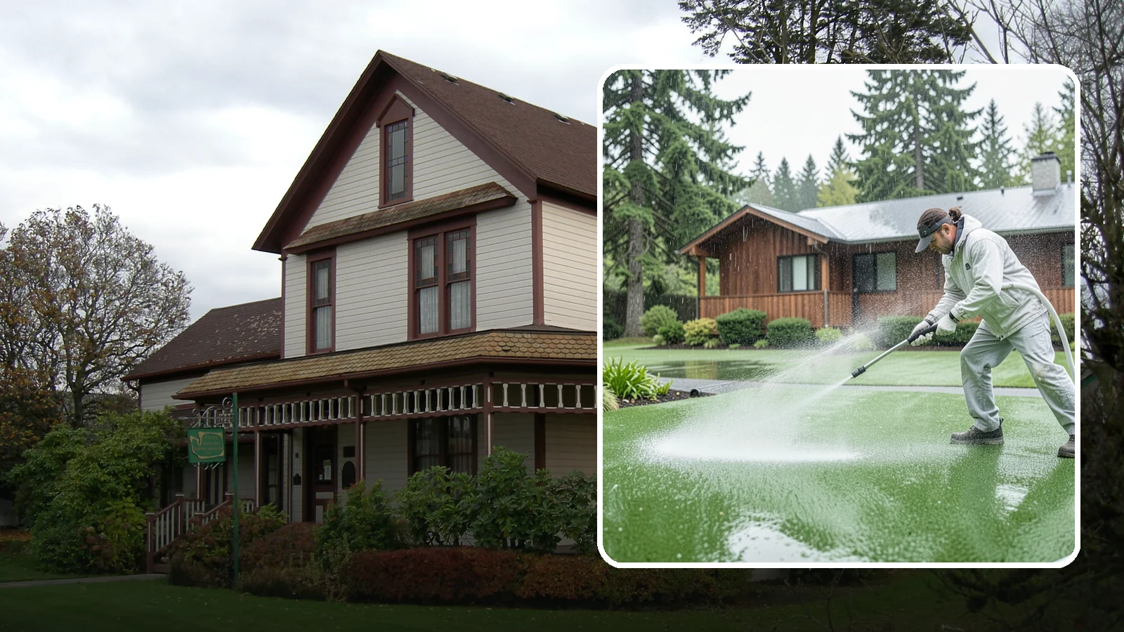 Artificial Turf Cleaning in Sumner, Pierce County, WA - We deep-clean artificial turf to flush out the odor, debris, and algae that synthetic lawns trap in a rainy climate.