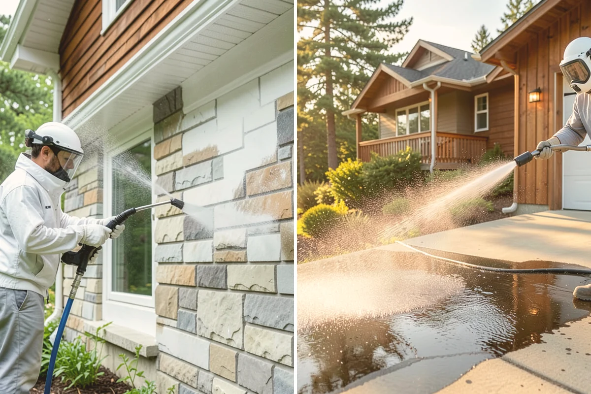 Asphalt Driveway Cleaning in Algona, King County, WA - Inspect the asphalt for cracks and loose areas