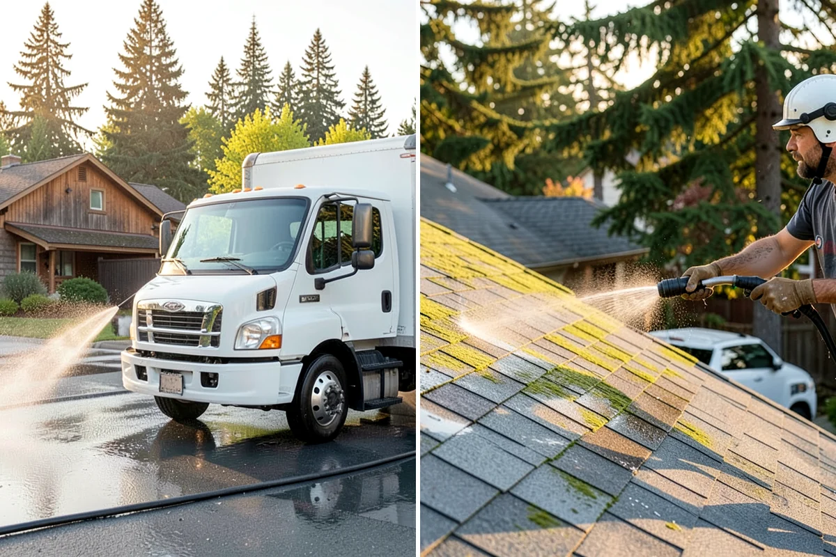 Asphalt Driveway Cleaning in Arlington, Snohomish County, WA - Inspect the asphalt for cracks and loose areas