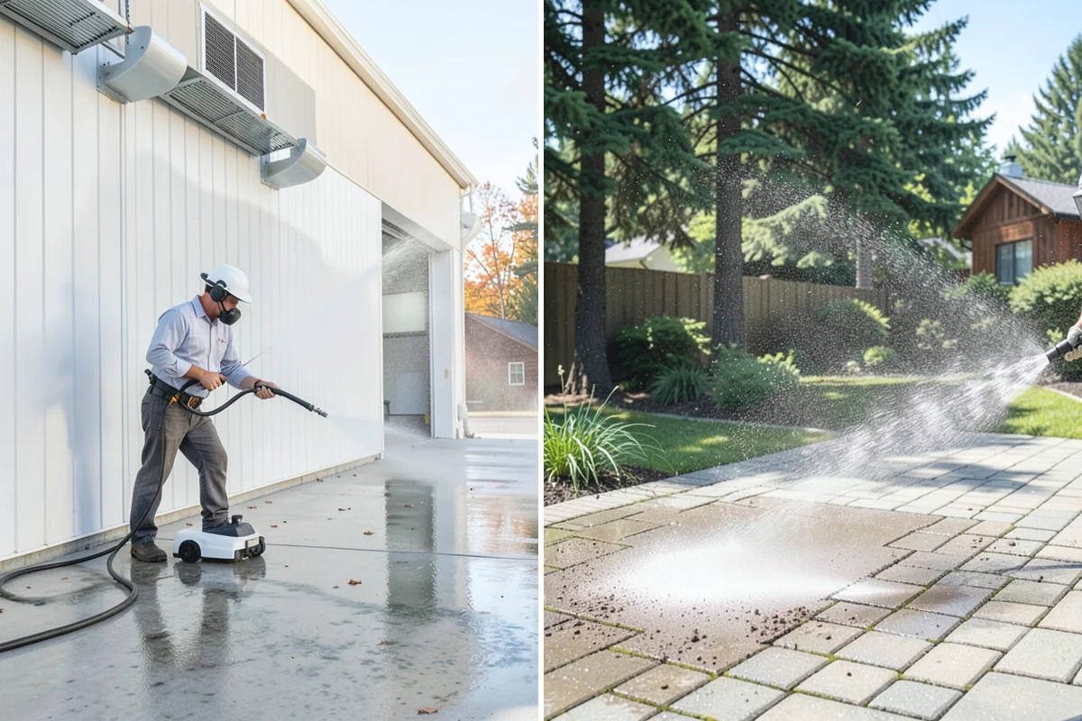 Asphalt Driveway Cleaning in Beaux Arts Village, King County, WA - Inspect the asphalt for cracks and loose areas