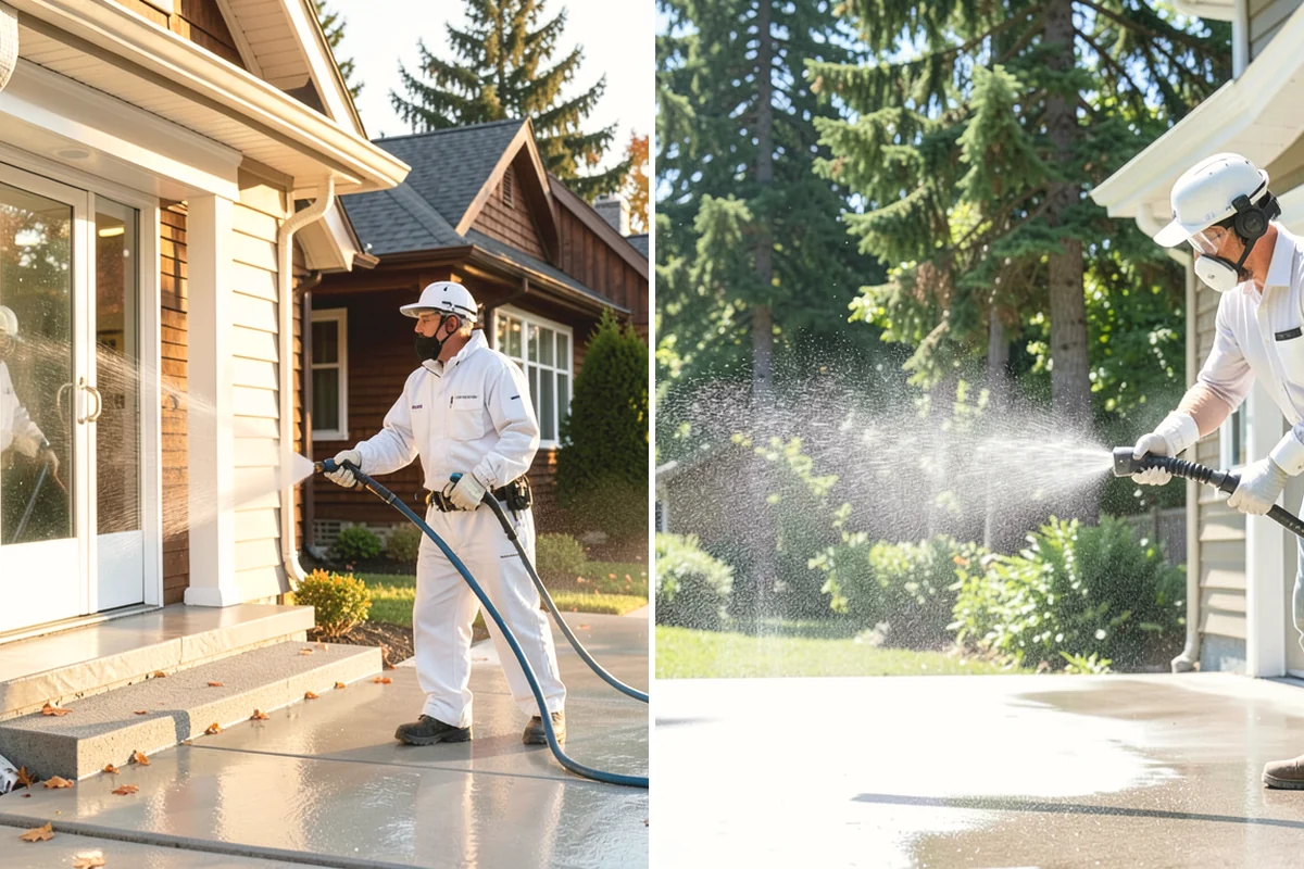 Asphalt Driveway Cleaning in Burien, King County, WA - Inspect the asphalt for cracks and loose areas