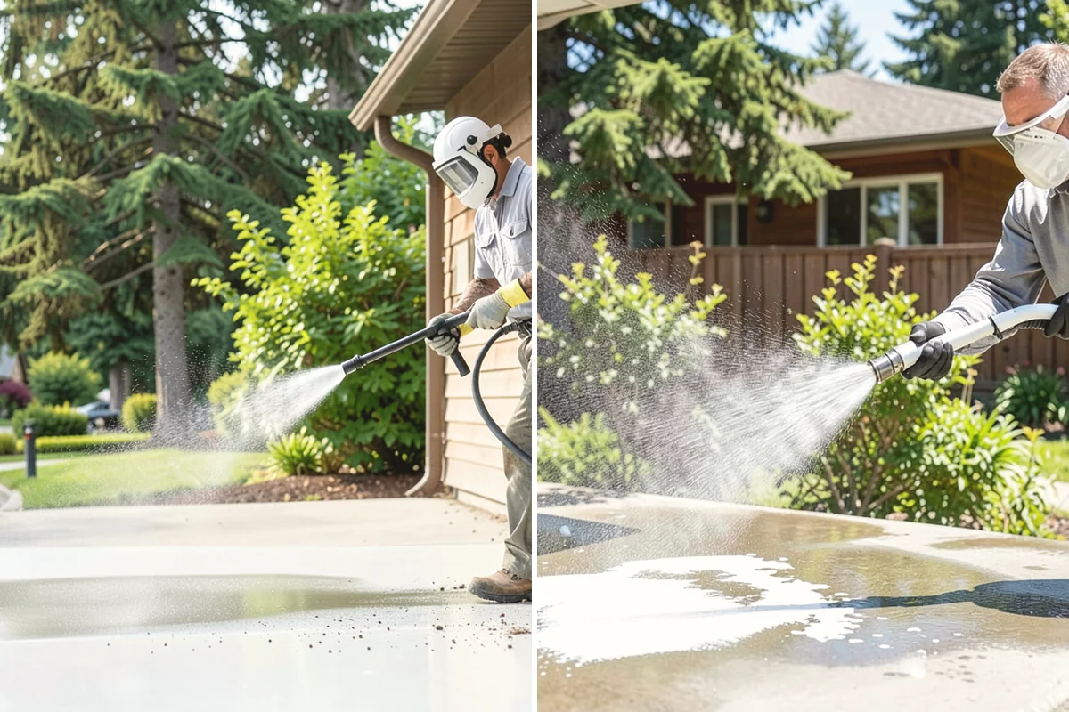 Asphalt Driveway Cleaning in Burlington, Skagit County, WA - Inspect the asphalt for cracks and loose areas