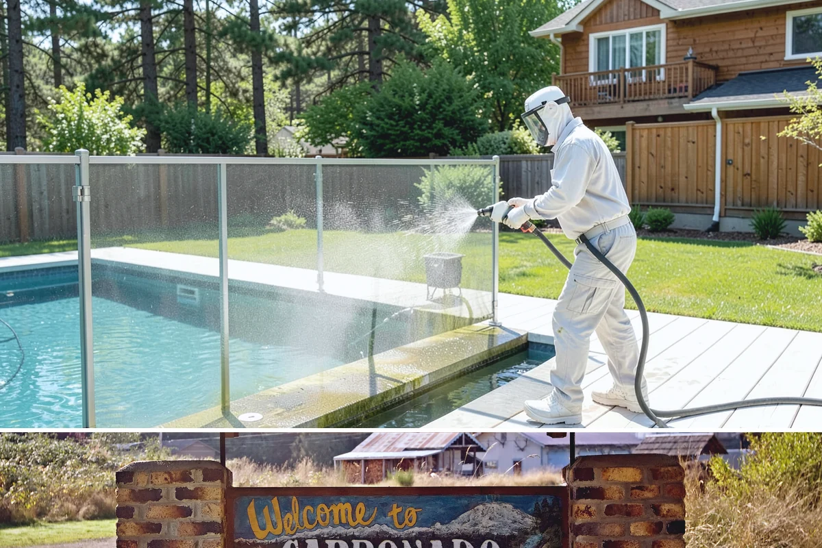 Asphalt Driveway Cleaning in Carbonado, Pierce County, WA - Warm, dry days are best so the porous asphalt can dry fully after cleaning.