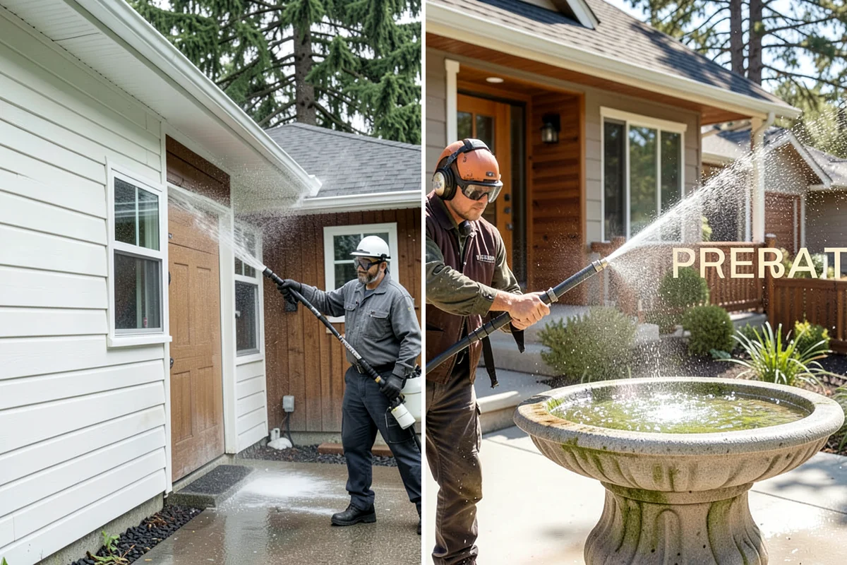 Asphalt Driveway Cleaning in Concrete, Skagit County, WA - Inspect the asphalt for cracks and loose areas