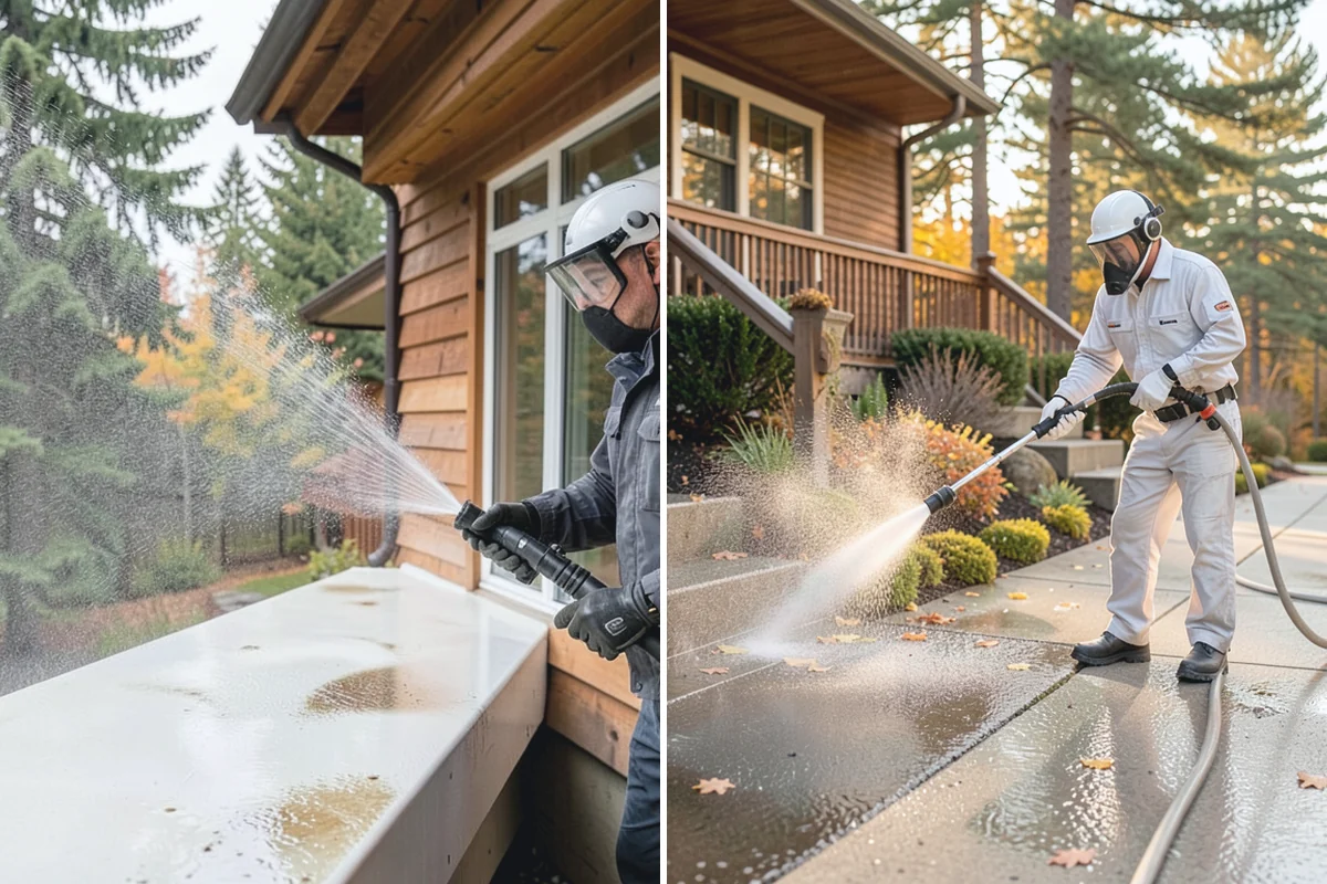 Asphalt Driveway Cleaning in Darrington, Snohomish County, WA - Inspect the asphalt for cracks and loose areas