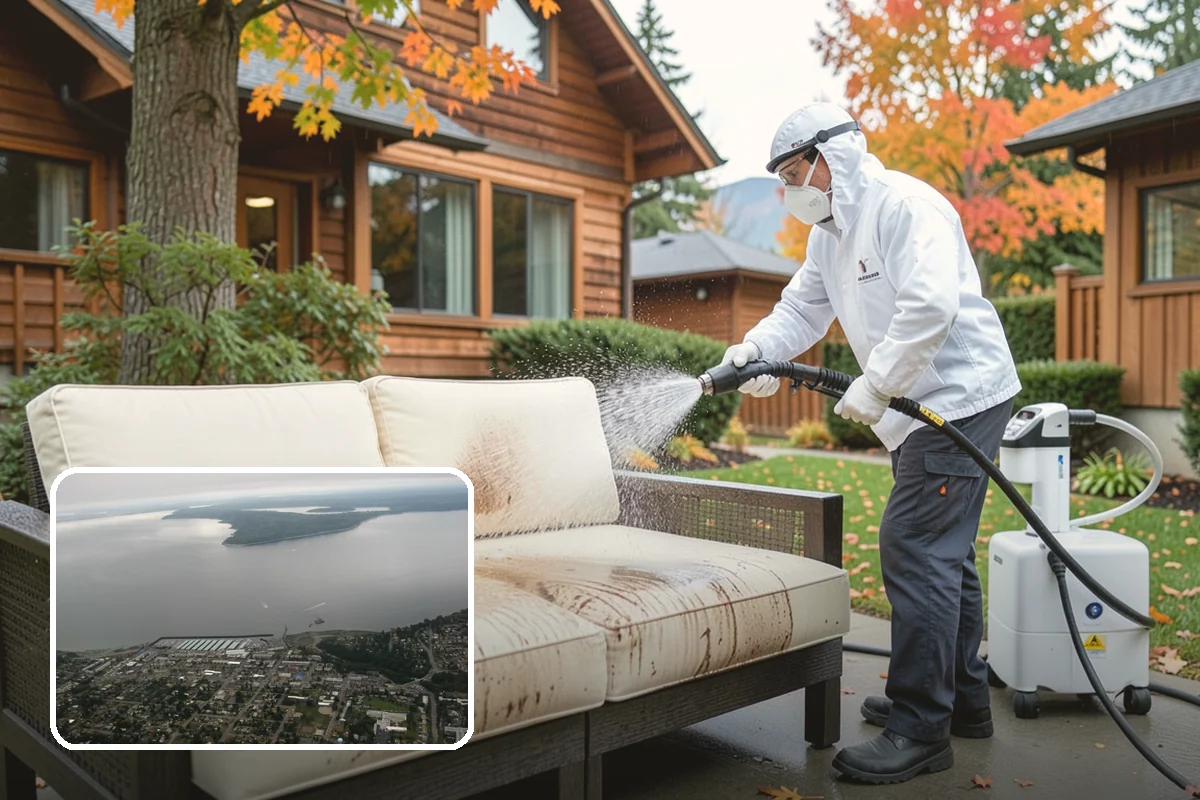 Asphalt Driveway Cleaning in Des Moines, King County, WA - Cleans without dislodging asphalt aggregate