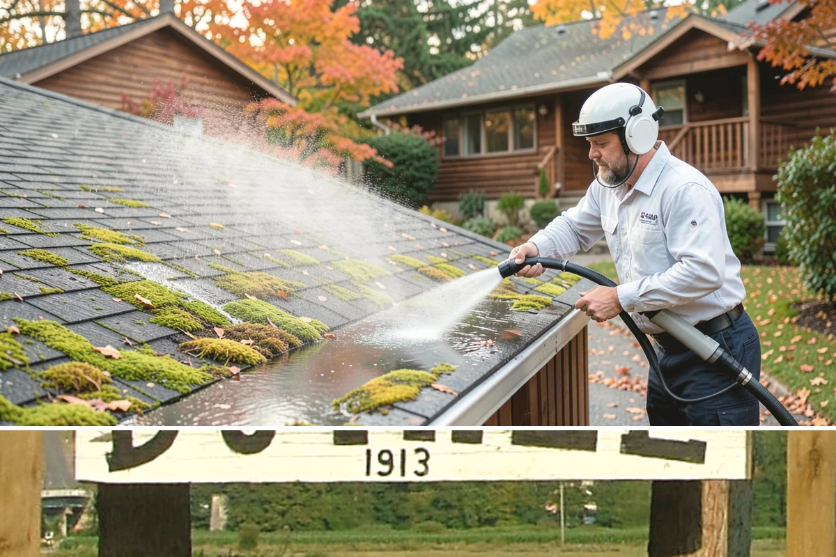 Asphalt Driveway Cleaning in Duvall, King County, WA - Warm, dry days are best so the porous asphalt can dry fully after cleaning.