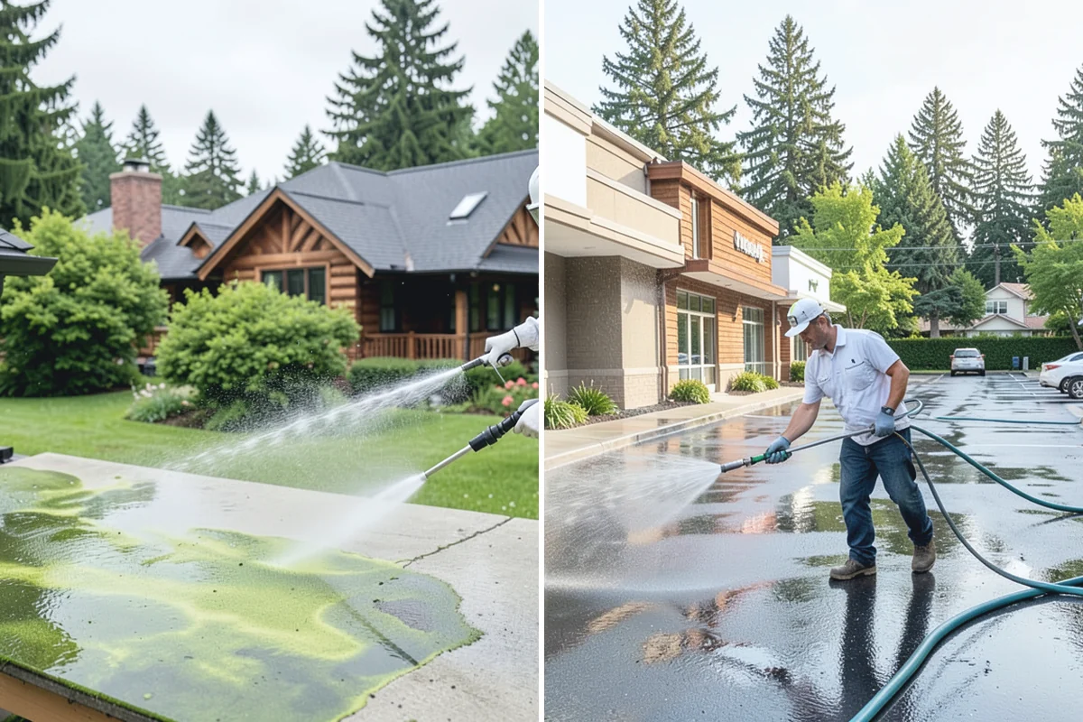Asphalt Driveway Cleaning in Gold Bar, Snohomish County, WA - Inspect the asphalt for cracks and loose areas