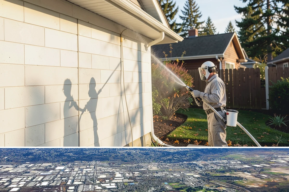 Asphalt Driveway Cleaning in Kent, King County, WA - Warm, dry days are best so the porous asphalt can dry fully after cleaning.