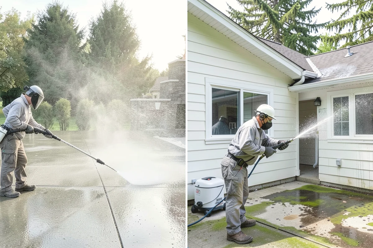 Asphalt Driveway Cleaning in La Conner, Skagit County, WA - Inspect the asphalt for cracks and loose areas