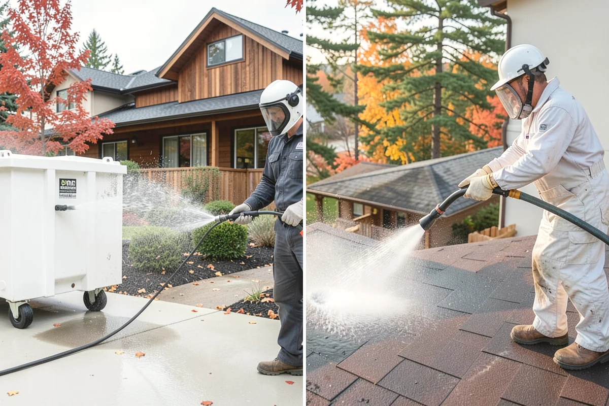 Asphalt Driveway Cleaning in Mercer Island, King County, WA - Inspect the asphalt for cracks and loose areas