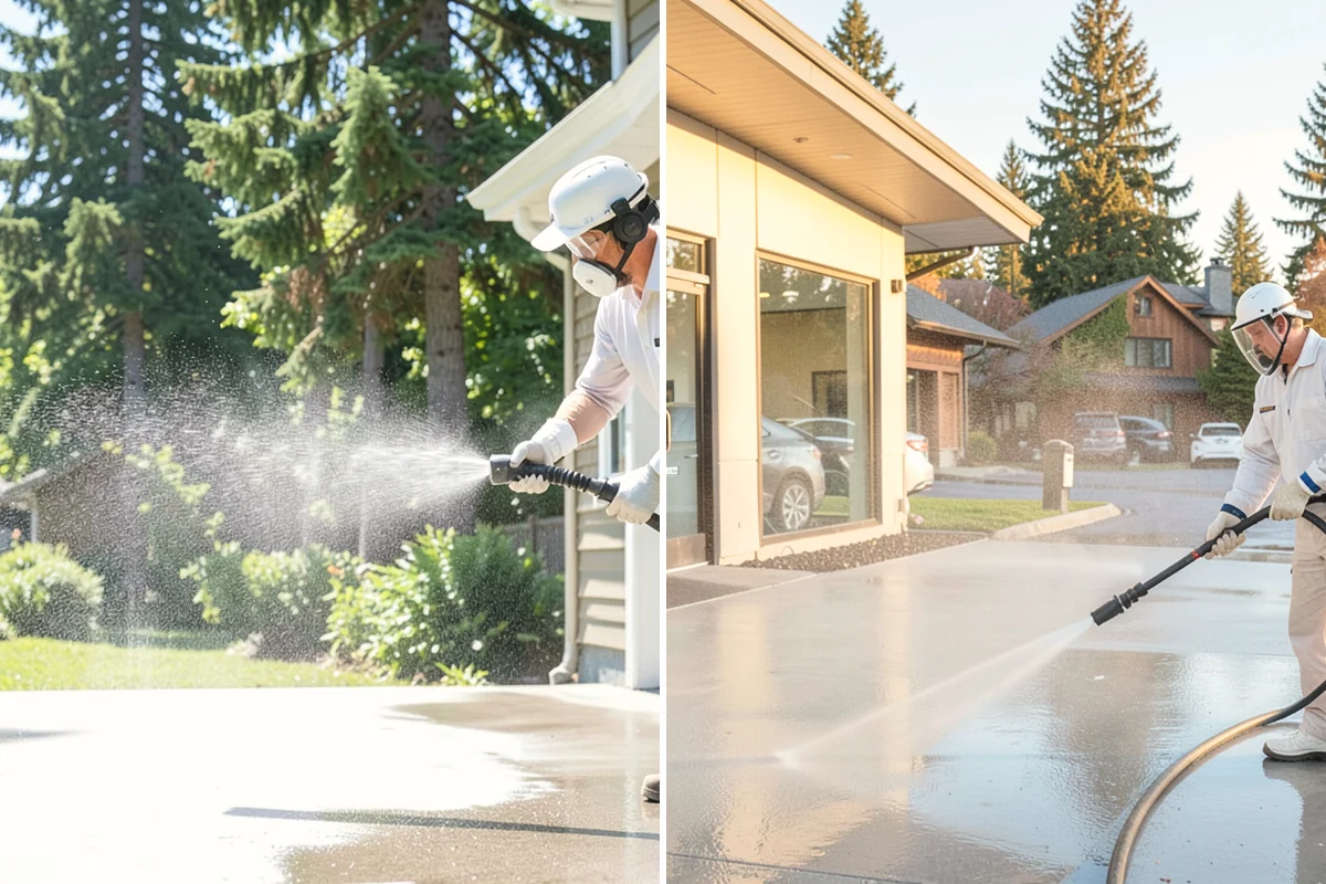Asphalt Driveway Cleaning in Mill Creek, Snohomish County, WA - Inspect the asphalt for cracks and loose areas