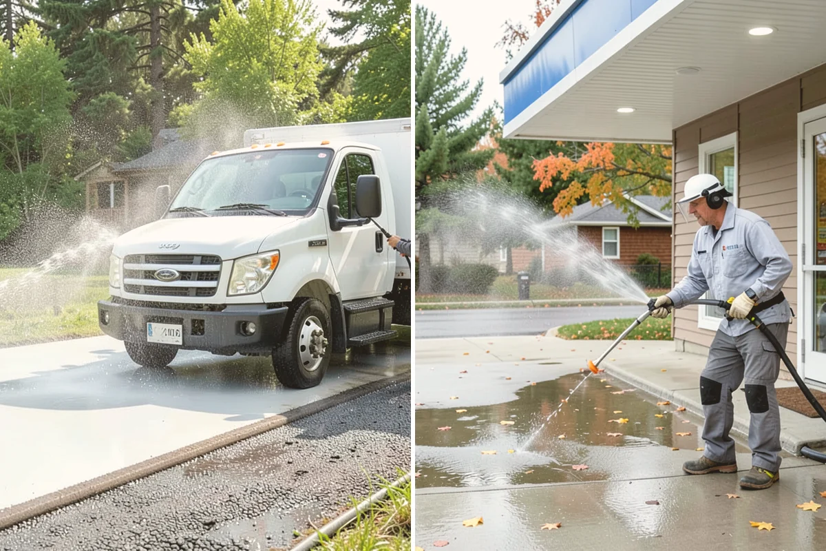 Asphalt Driveway Cleaning in Mount Vernon, Skagit County, WA - Inspect the asphalt for cracks and loose areas