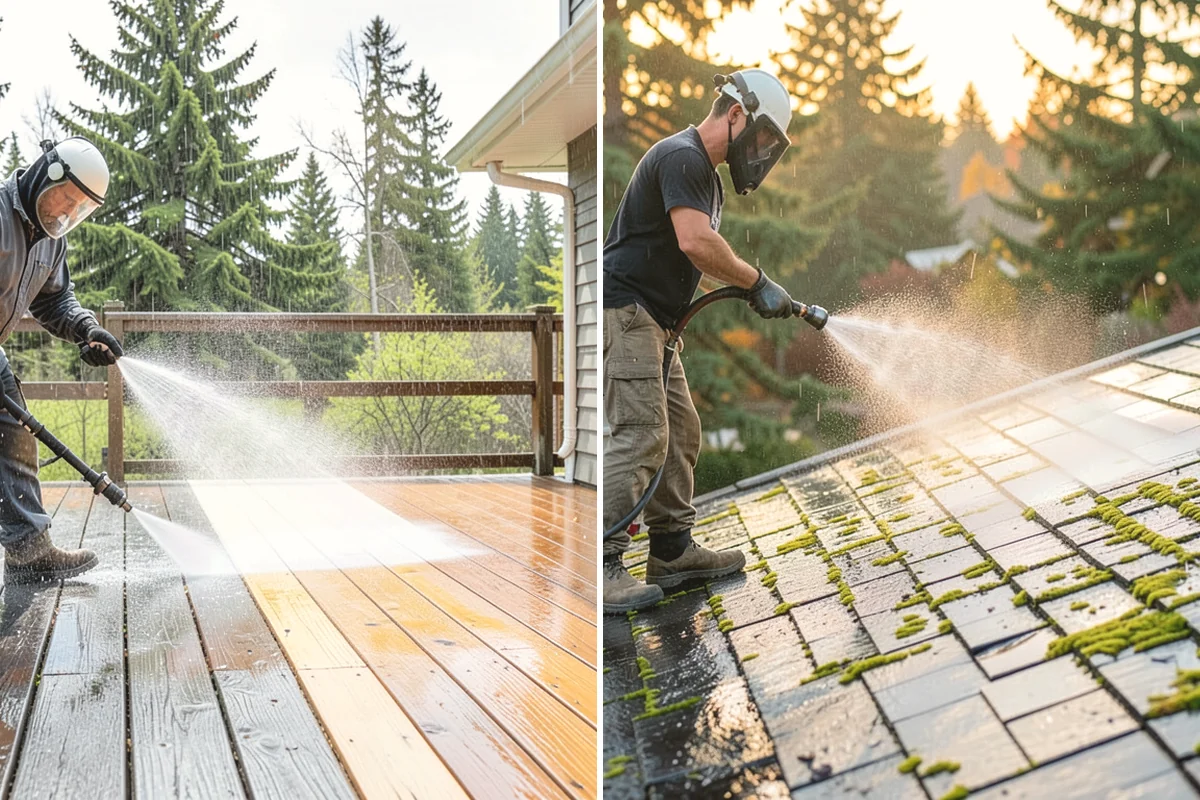 Asphalt Driveway Cleaning in Mountlake Terrace, Snohomish County, WA - Inspect the asphalt for cracks and loose areas