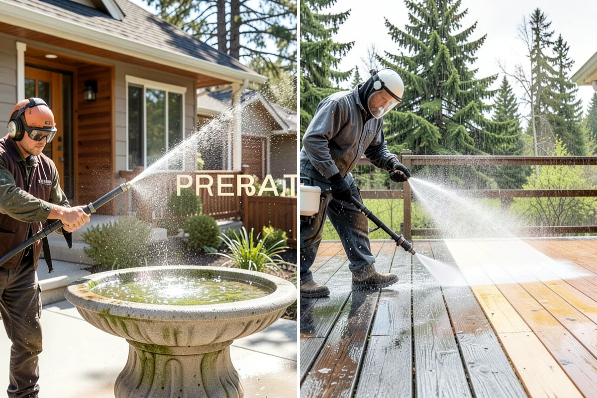 Asphalt Driveway Cleaning in Puyallup, Pierce County, WA - Inspect the asphalt for cracks and loose areas
