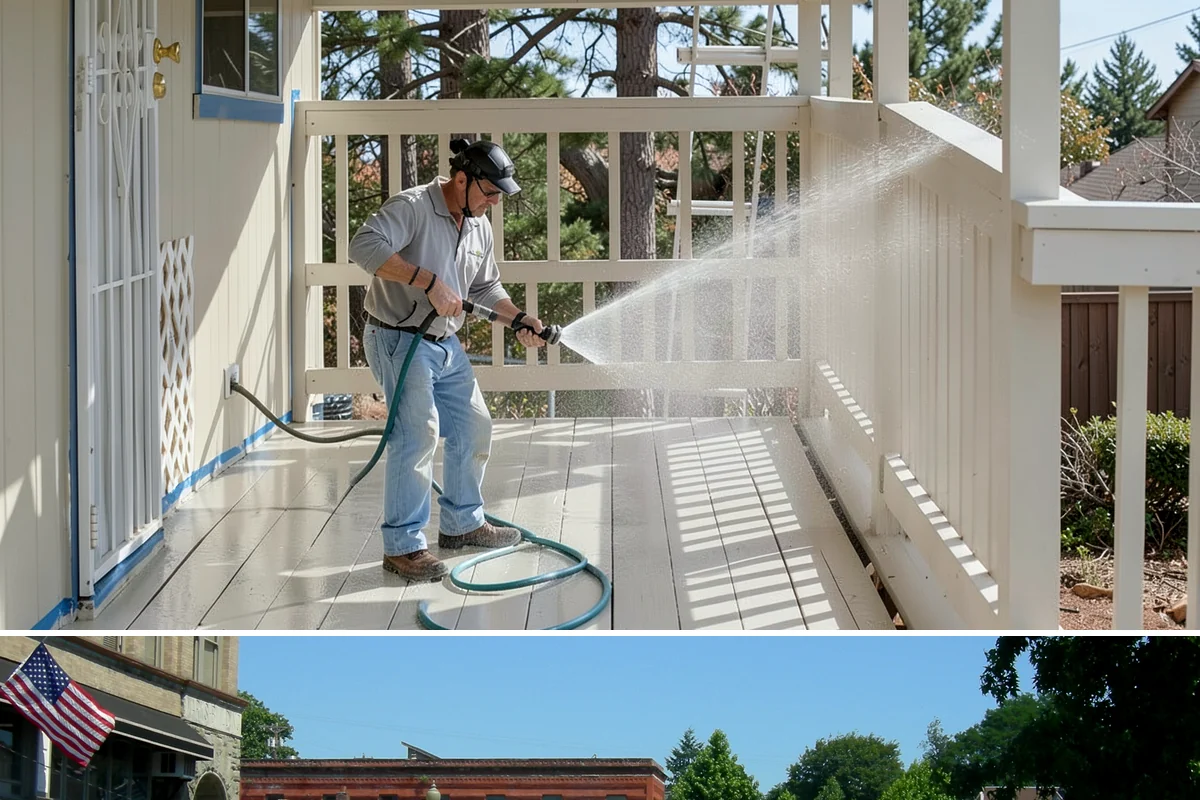 Asphalt Driveway Cleaning in Snohomish, Snohomish County, WA - Warm, dry days are best so the porous asphalt can dry fully after cleaning.