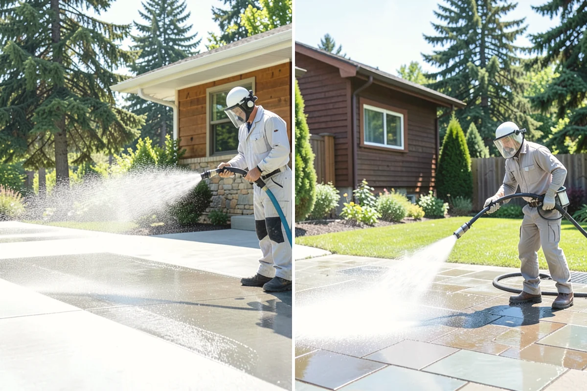 Asphalt Driveway Cleaning in Tacoma, Pierce County, WA - Inspect the asphalt for cracks and loose areas