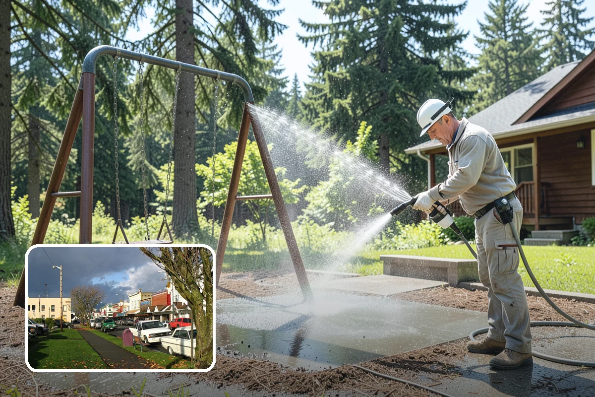 Asphalt Shingle Roof Cleaning in Arlington, Snohomish County, WA - Eliminates unsightly black streaks and restores an even roof color