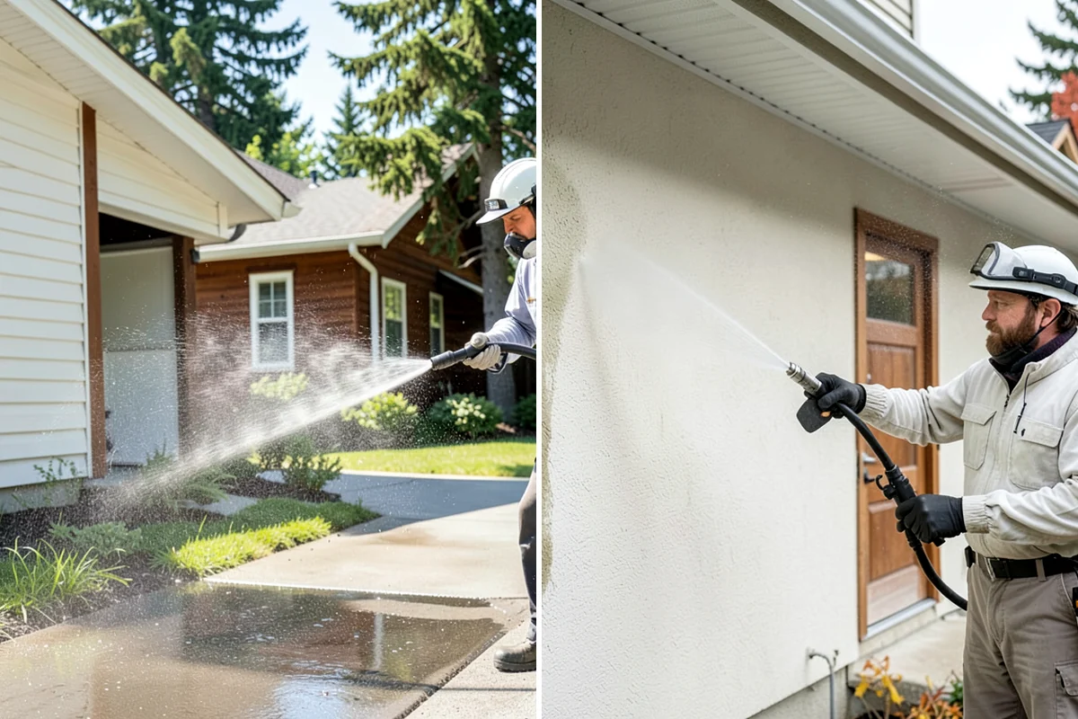 Asphalt Shingle Roof Cleaning in Arlington, Snohomish County, WA - Walk the roof to note streaking, moss clumps, and worn areas