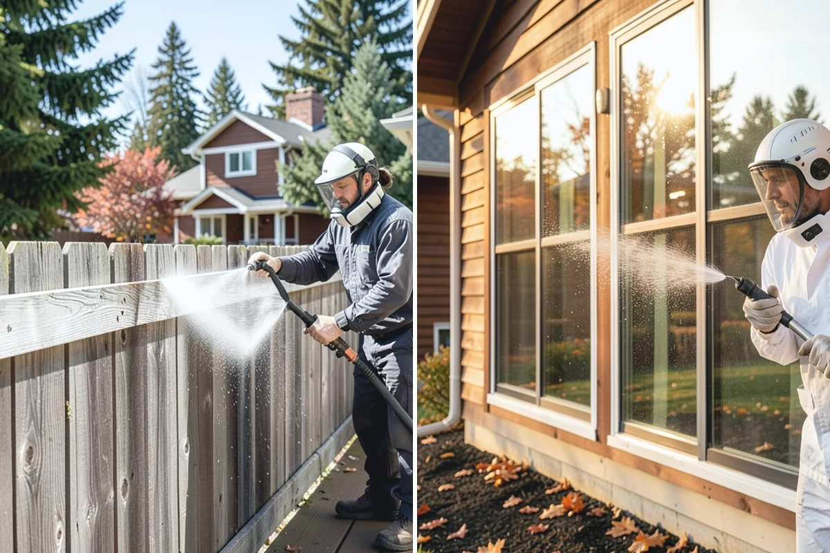 Asphalt Shingle Roof Cleaning in Beaux Arts Village, King County, WA - Walk the roof to note streaking, moss clumps, and worn areas