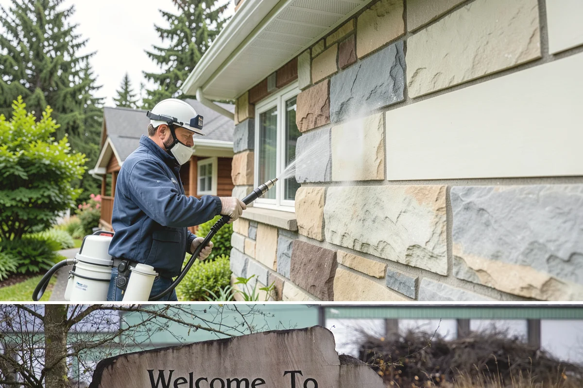 Asphalt Shingle Roof Cleaning in Buckley, Pierce County, WA - Plan shingle treatments for the drier summer window when solutions can fully break the algae down.