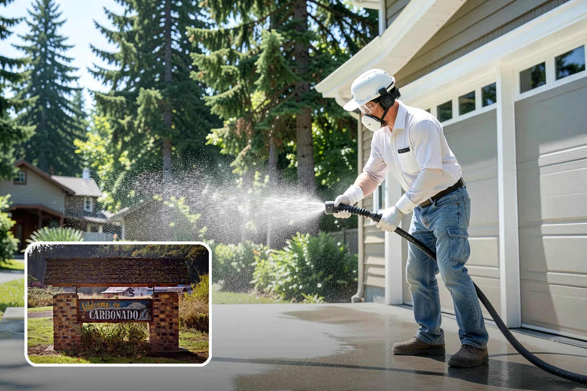 Asphalt Shingle Roof Cleaning in Carbonado, Pierce County, WA - Eliminates unsightly black streaks and restores an even roof color