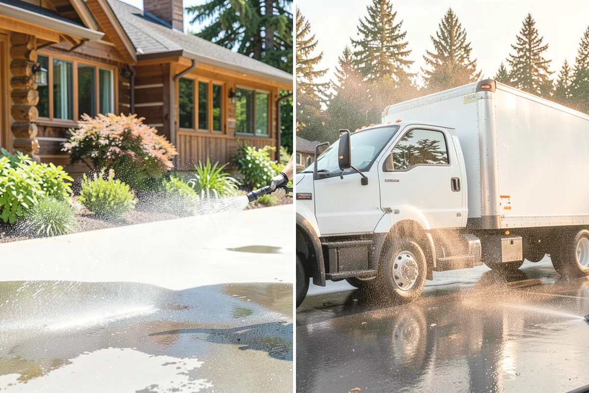 Asphalt Shingle Roof Cleaning in Carnation, King County, WA - Walk the roof to note streaking, moss clumps, and worn areas