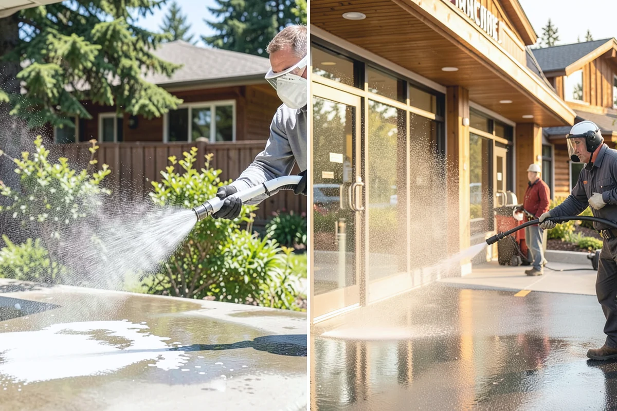 Asphalt Shingle Roof Cleaning in Coupeville, Island County, WA - Walk the roof to note streaking, moss clumps, and worn areas