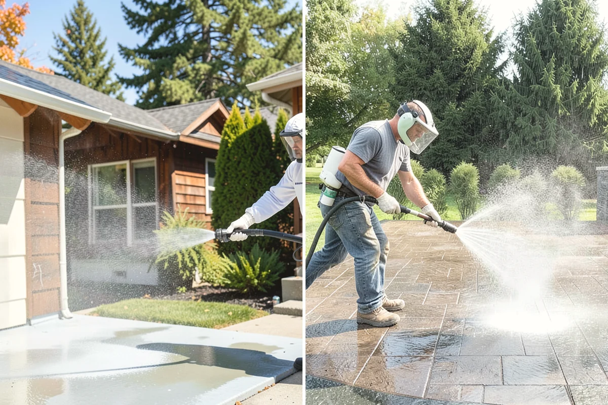 Asphalt Shingle Roof Cleaning in Covington, King County, WA - Walk the roof to note streaking, moss clumps, and worn areas