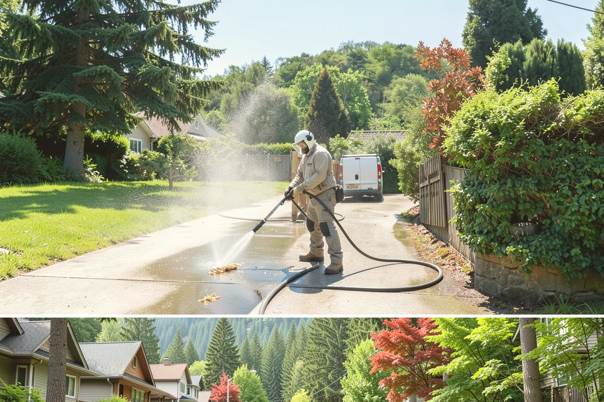 Asphalt Shingle Roof Cleaning in Darrington, Snohomish County, WA - Plan shingle treatments for the drier summer window when solutions can fully break the algae down.