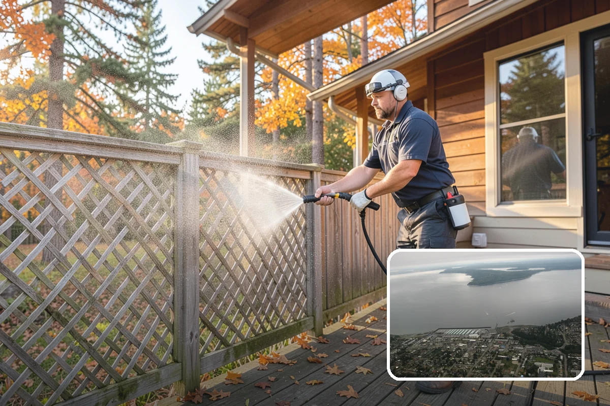 Asphalt Shingle Roof Cleaning in Des Moines, King County, WA - Eliminates unsightly black streaks and restores an even roof color