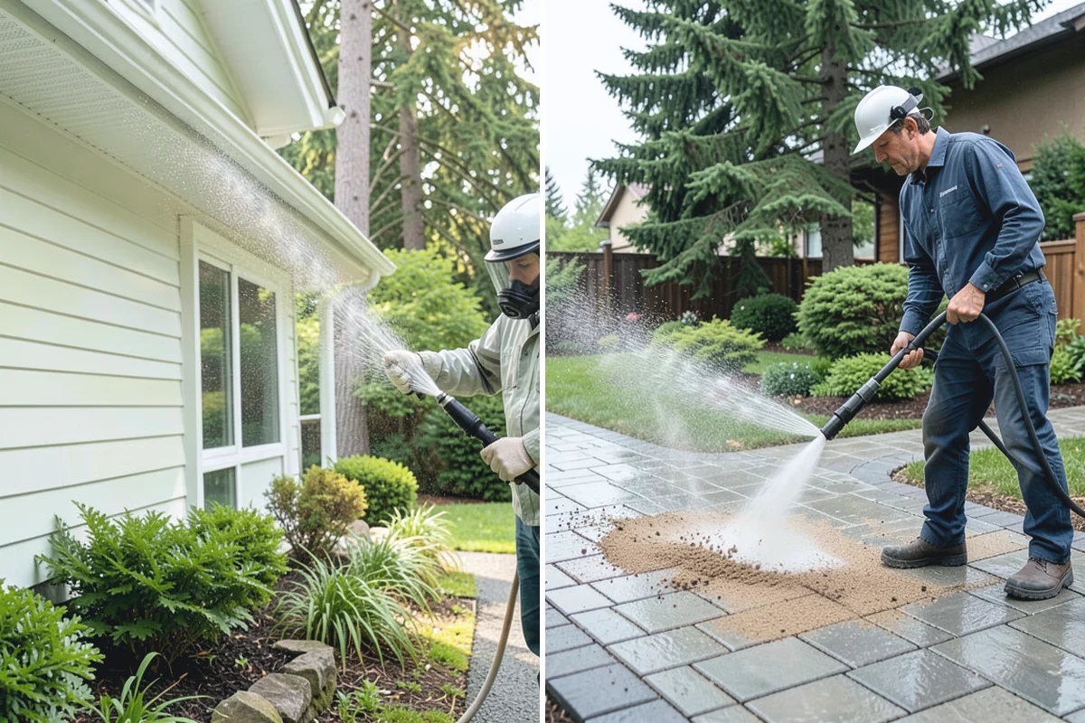 Asphalt Shingle Roof Cleaning in Des Moines, King County, WA - Walk the roof to note streaking, moss clumps, and worn areas
