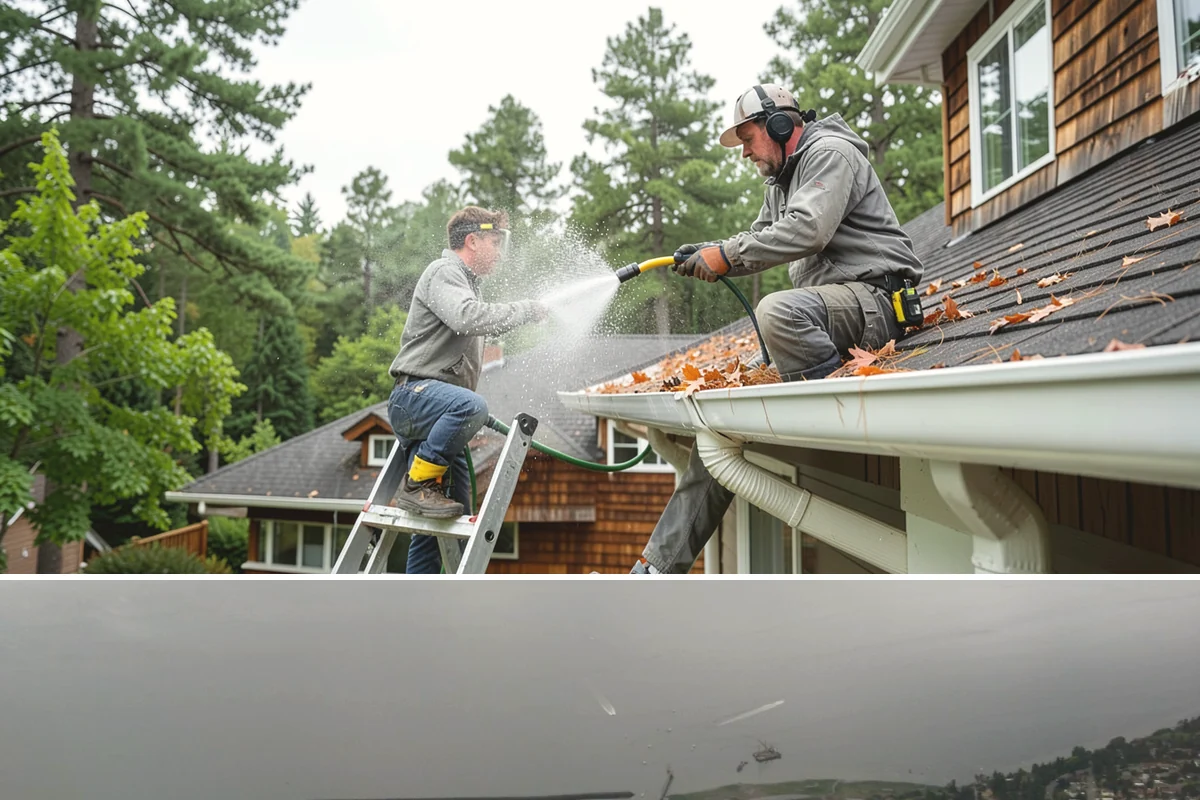 Asphalt Shingle Roof Cleaning in Des Moines, King County, WA - Plan shingle treatments for the drier summer window when solutions can fully break the algae down.