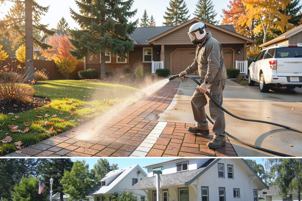 Asphalt Shingle Roof Cleaning in DuPont, Pierce County, WA - Plan shingle treatments for the drier summer window when solutions can fully break the algae down.